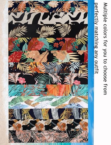 51KRciOu0L.jpg Women's 2 Piece Outfits Kimono Style Tropical Print Cover Ups Half Sleeve Blouse Shorts Set Summer Beachwear ??S-XL??