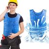 Evaporative Cooling Vest for Men Women: Water Activated Ice Cold Vest for Hot Weather