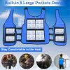 51Z5-5P8s7L.jpg Cooling Vest for Men&Women, Reflective Ice Vest with 32 PCS Ice Packs, Cool Jacket for Hot Weather Summer Workout