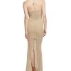 51b-a61UnIL.jpg Women's Sophie Halter Maxi Sweater Dress (Safari Tan, Large)