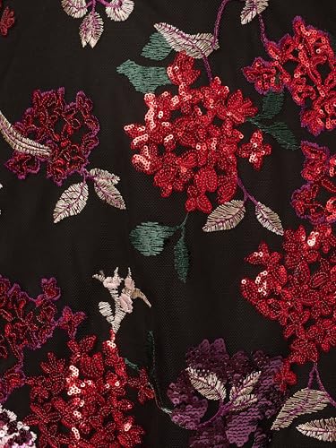 51pCXDDaWL.jpg Women's Floral Sequin Ankle Dress