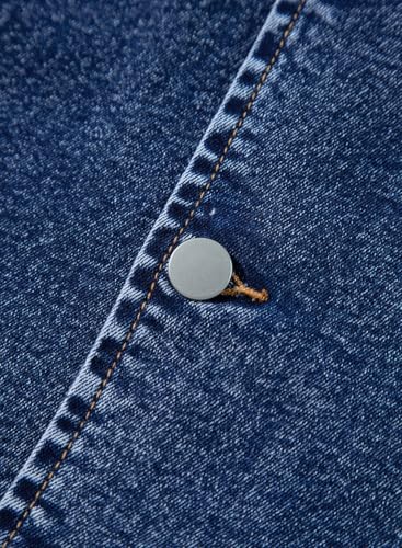 51pXae1g9eL.jpg Women's Denim Vest Sleeveless V Neck Zimbaplatinum Jean Vest Top Button Down Crop Waistcoat Vest Summer Outfit