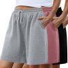 Women's Athletic Shorts Jogger Sweat Casual Loose Bermuda Shorts (Available in Plus Size)